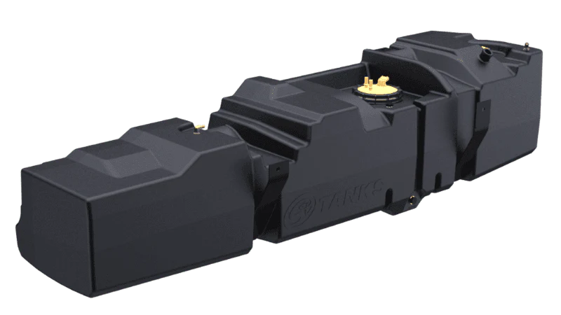 S&B 60 GALLON HIGH-CAPACITY FUEL TANK FOR 2008-2010 FORD POWERSTROKE 6.4L CREW CAB SHORT BED
