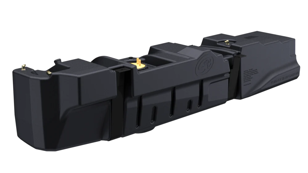 S&B 60 GALLON HIGH-CAPACITY FUEL TANK FOR 2008-2010 FORD POWERSTROKE 6.4L CREW CAB SHORT BED
